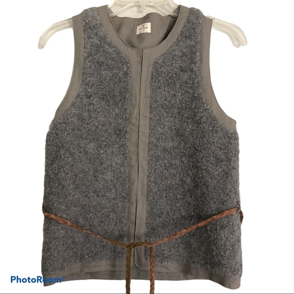 Anthropologie Hartford Alpaca Wool Blend Vest - Picture 1 of 13